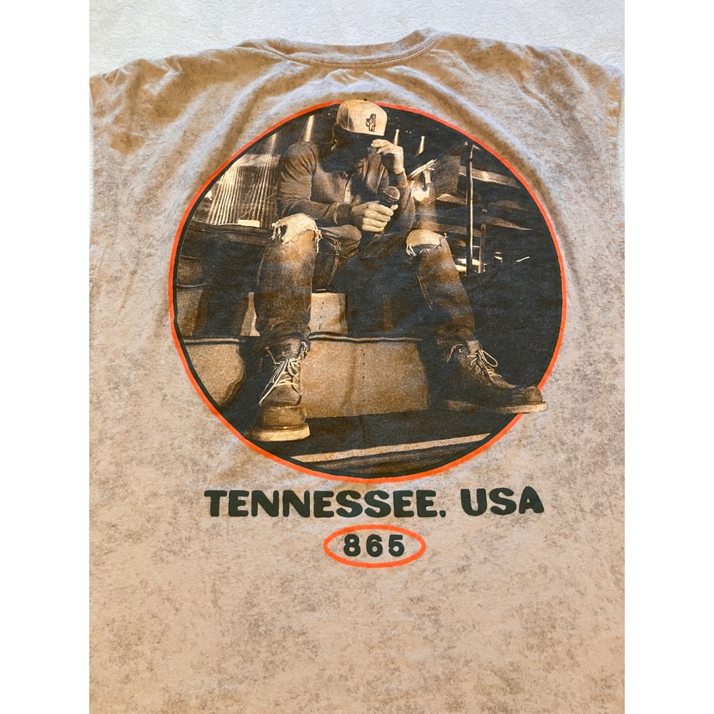 Morgan Wallen Muscle Tank Top Mens 2XL Tan I'm The Problem Tennessee 865 Shirt
